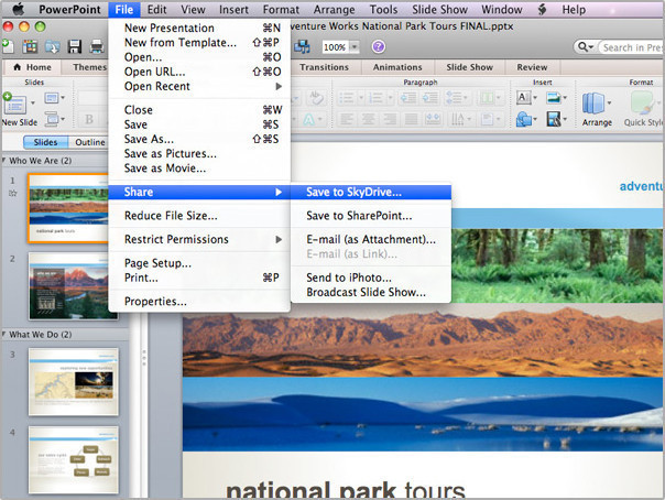 microsoft powerpoint 2011 for mac